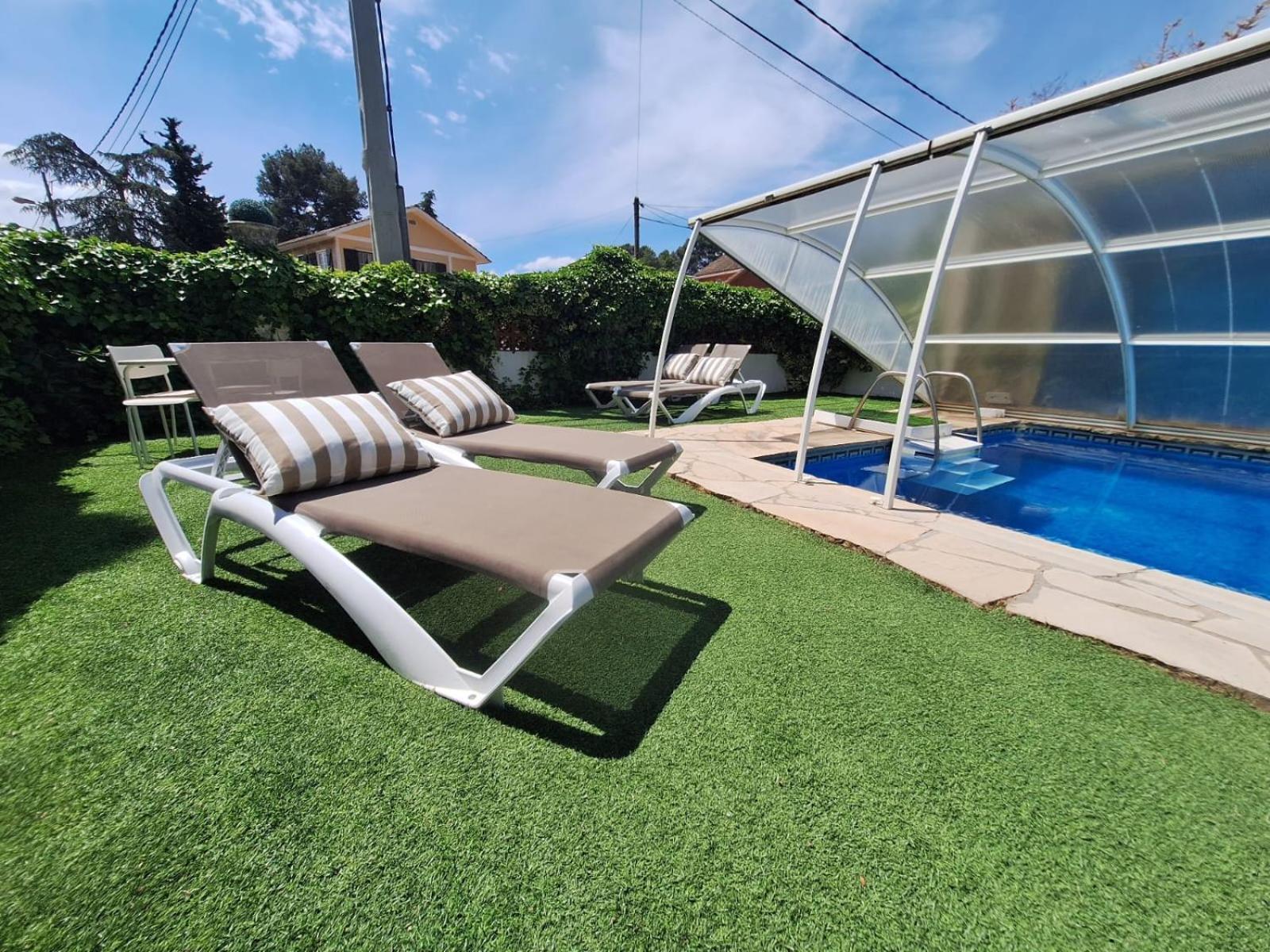Casa Acogedora Familiar Con Piscina Palleja Экстерьер фото